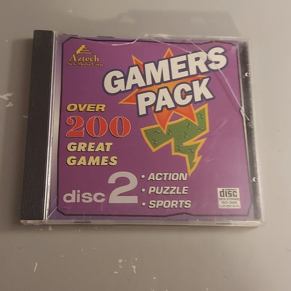 ❤️ Gamers Pack Disks 1-3 - Over 600 Games
